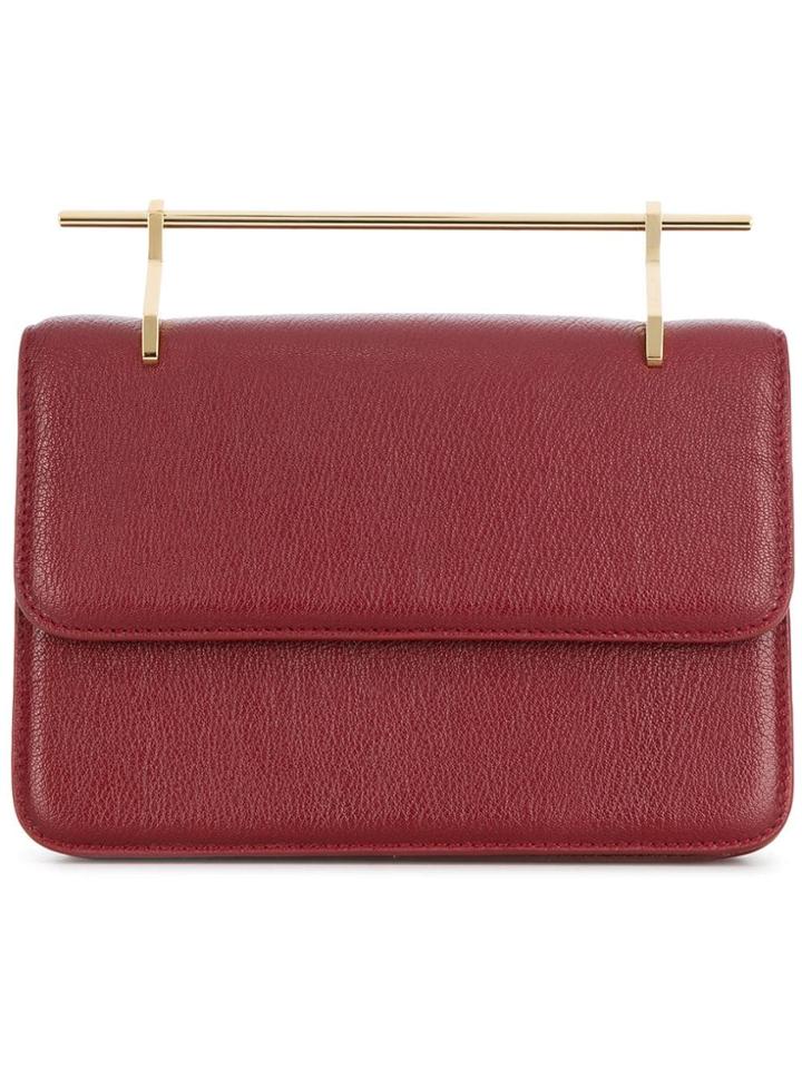 M2malletier Top Handle Clutch - Red