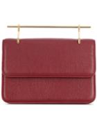 M2malletier Top Handle Clutch - Red