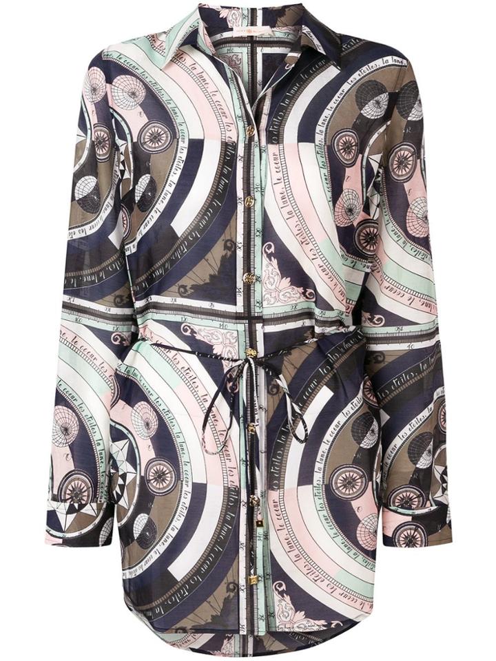 Tory Burch Brigitte Constellation Tunic - Blue