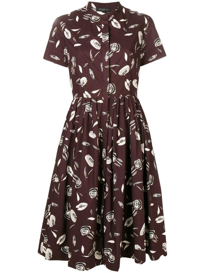 Antonelli Lorena Shirt Dress - Brown