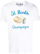 Mc2 Saint Barth Graphic Print T-shirt - White
