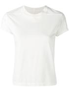 Rick Owens Drkshdw Cropped Casual T-shirt - White