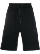 Boss Hugo Boss Embroidered Logo Shorts - Black