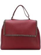 Orciani Oversized Chain Trim Tote A - Red