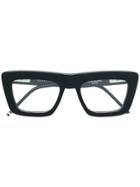 Thom Browne Eyewear Square Glasses - Black