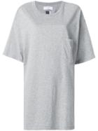 Facetasm - Oversized T-shirt - Women - Cotton - One Size, Grey, Cotton