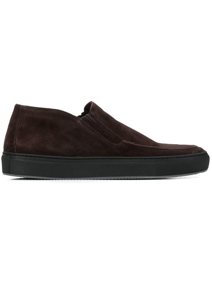 Corneliani Classic Slip-on Loafers - Brown