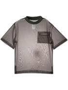 Maison Margiela Sheer Panel T-shirt - Grey