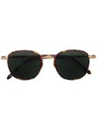 Linda Farrow Tortoise Shell Sunglasses - Black