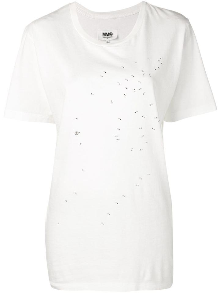 Mm6 Maison Margiela Connect The Dots T-shirt - White