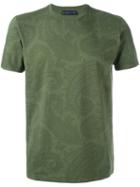 Etro Paisley Print T-shirt, Men's, Size: Xl, Green, Cotton