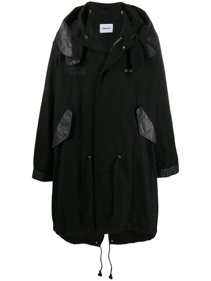 Ambush Oversized Hooded Parka - Black