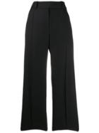 Alexandre Vauthier Tailored Cropped Trousers - Black