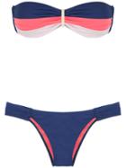 Brigitte - Bandeau Bikini Set - Women - Polyamide/spandex/elastane - P, Pink, Polyamide/spandex/elastane