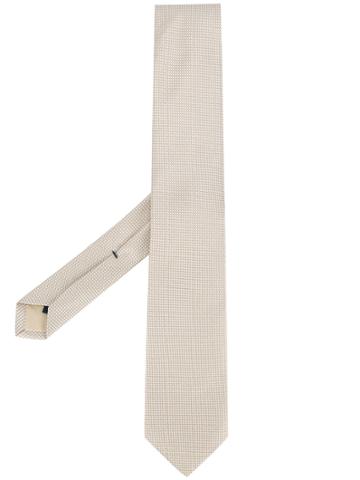 Errico Formicola Patterned Tie - Nude & Neutrals