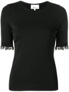 3.1 Phillip Lim Stud Detail T-shirt - Black