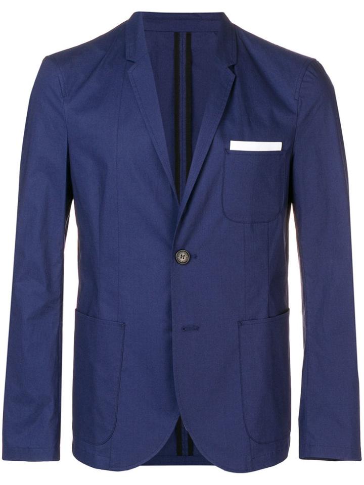 Neil Barrett Slim-fit Blazer - Blue