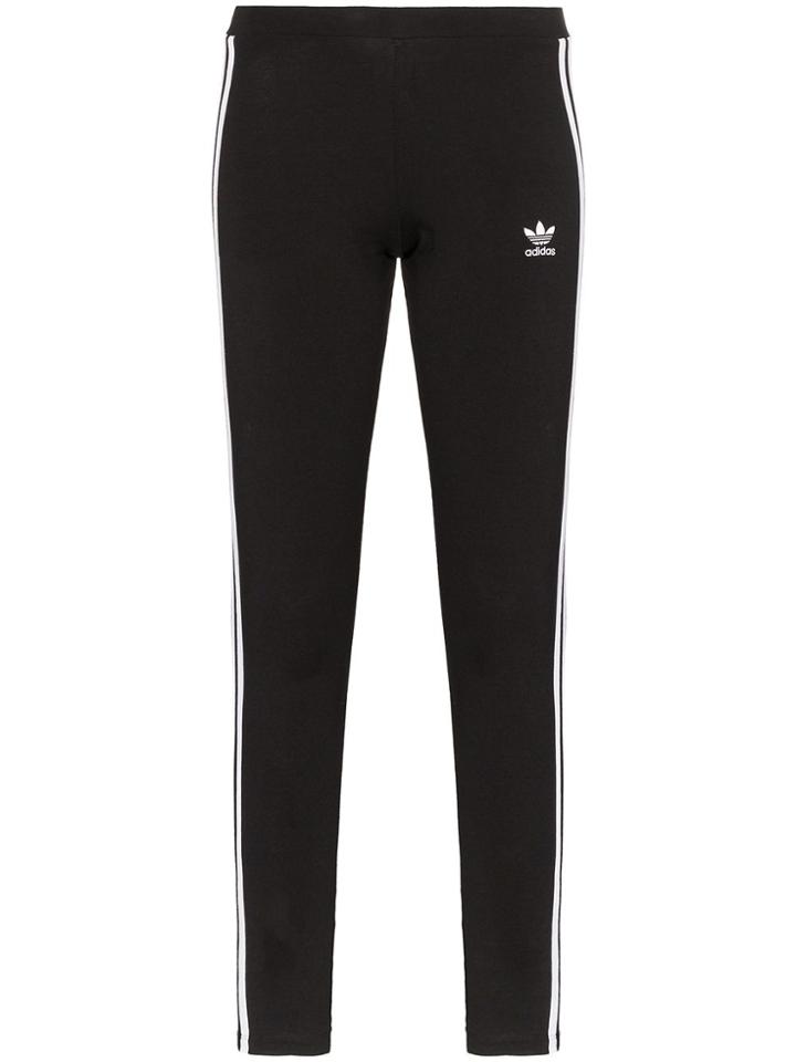 Adidas Original Three Stripe Leggings - Black