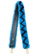 Prada Zig Zag Bag Strap - Blue