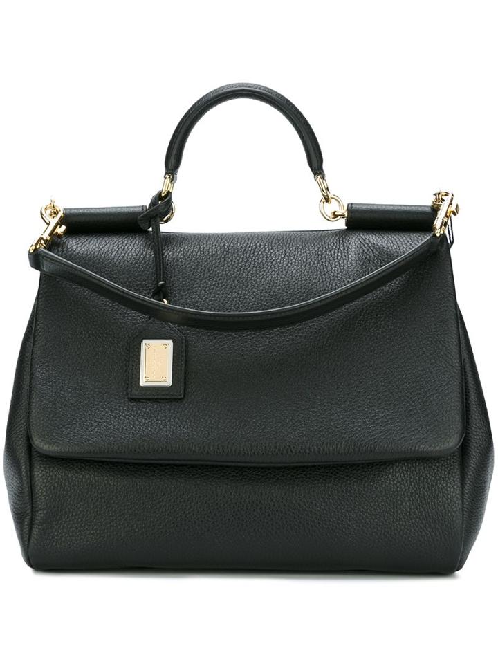 Dolce & Gabbana 'sicily' Soft Tote, Women's, Black