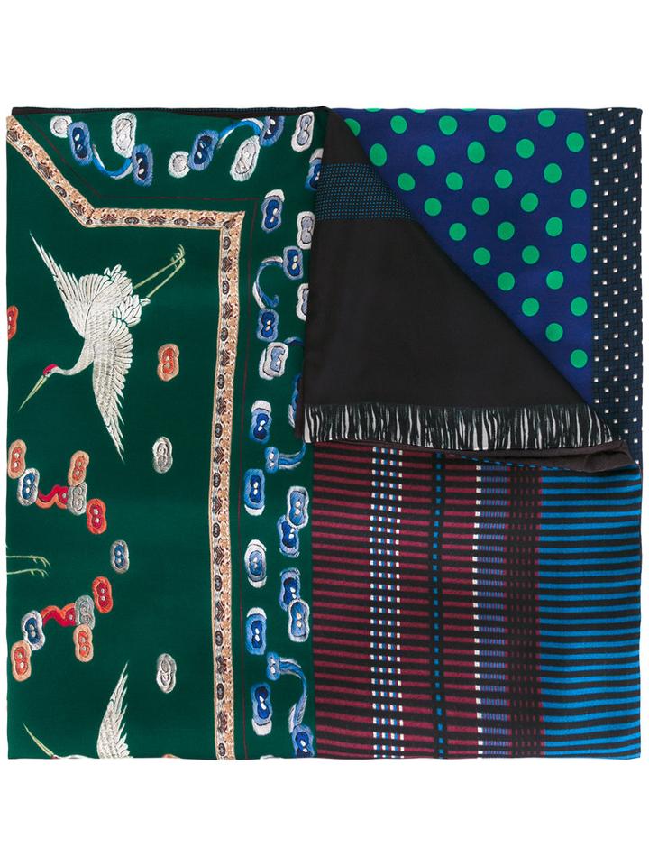 Pierre-louis Mascia Multi-print Scarf, Women's, Silk/cotton