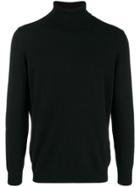 Avant Toi Turtleneck Sweater - Black