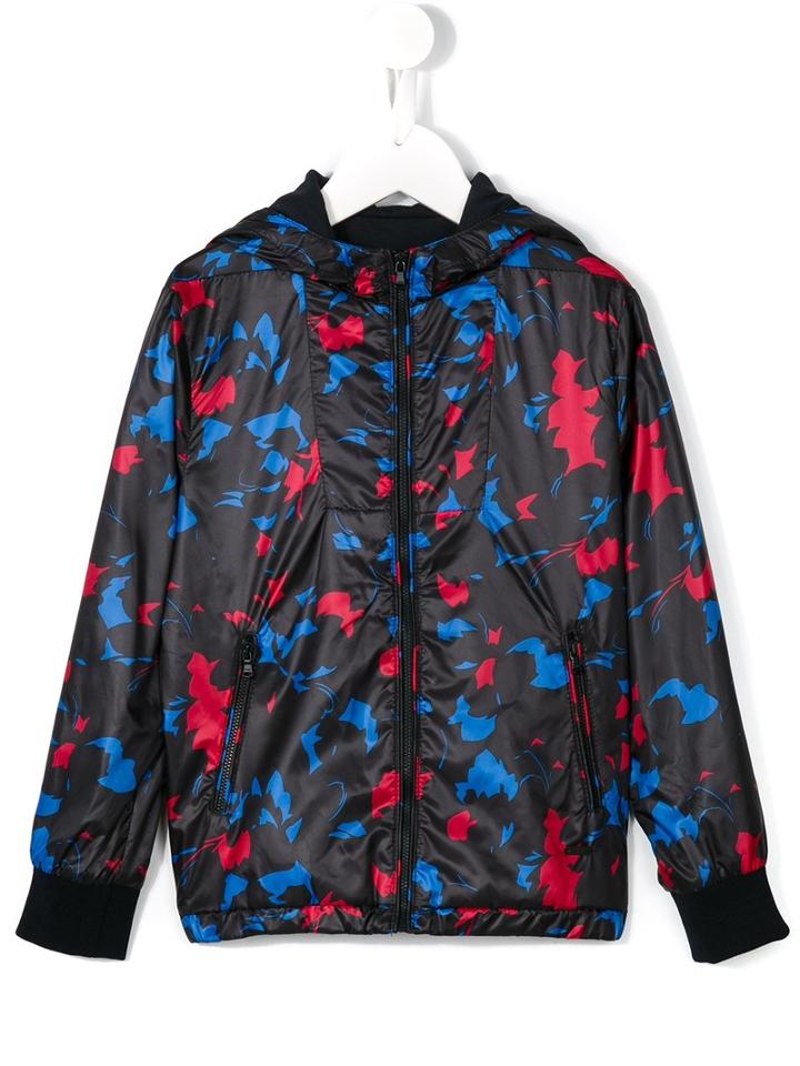 Lanvin Petite Camouflage Jacket, Boy's, Size: 6 Yrs, Blue