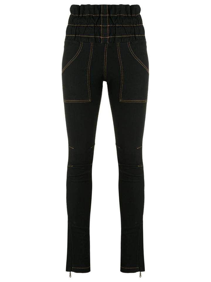 Andrea Bogosian Skinny Jeans, Women's, Size: Medium, Black, Cotton/polyester