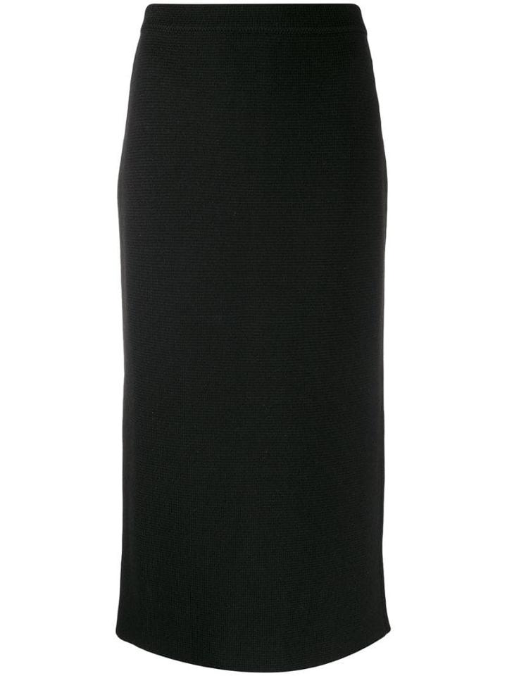 Alessandra Rich Stretch Fit Skirt - Black