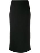 Alessandra Rich Stretch Fit Skirt - Black