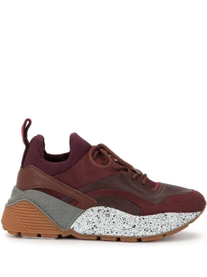 Stella Mccartney Eclypse Chunky-sole Sneakers - Purple