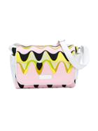 Emilio Pucci Junior Kaleidoscope-print Changing Bag - Pink & Purple