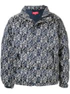 Supreme F*ck Jacquard Puffy Jacket - Blue