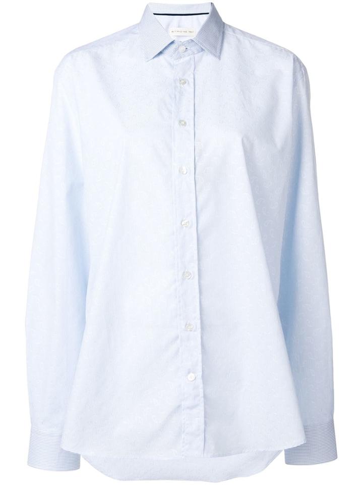 Etro Classic Fit Shirt - Blue