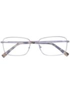Ermenegildo Zegna - Square Frame Optical Glasses - Men - Acetate/metal - 57, Grey, Acetate/metal