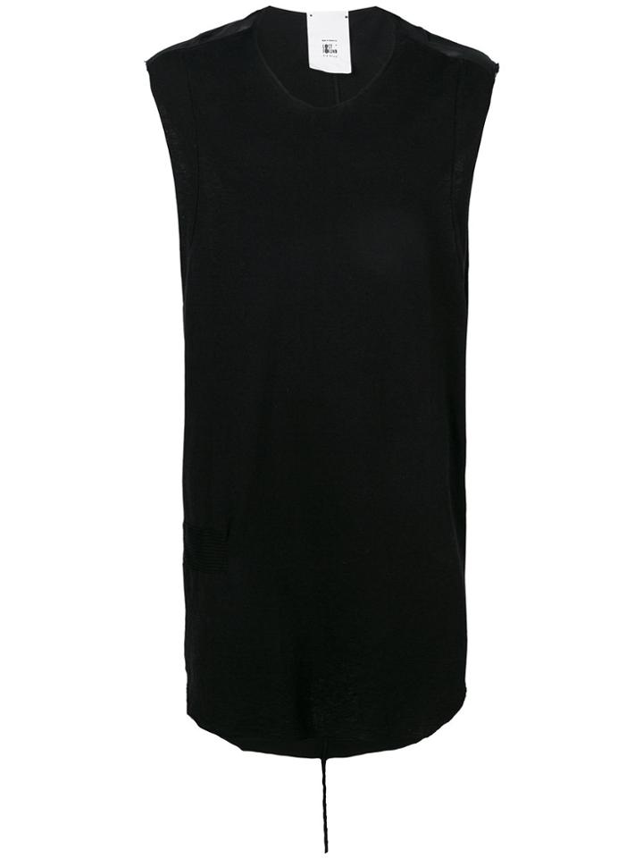 Lost & Found Rooms Oversized Vest Top - Black