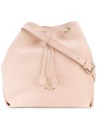 Vivienne Westwood - Drawstring Bag - Women - Leather - One Size, Pink/purple, Leather
