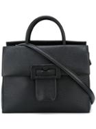 Maison Margiela Large Buckle Detail Shoulder Bag, Women's, Black