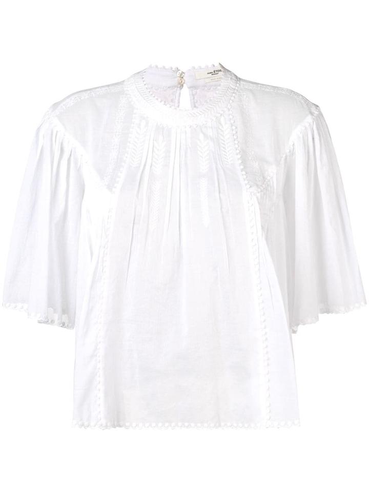 Isabel Marant Étoile Embroidered Blouse - White