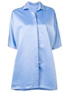 Styland Alba Shirt Dress - Blue