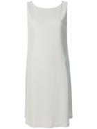 Fabiana Filippi Plain Shift Dress - Nude & Neutrals