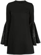 Ellery Flared Sleeve Dress - Black