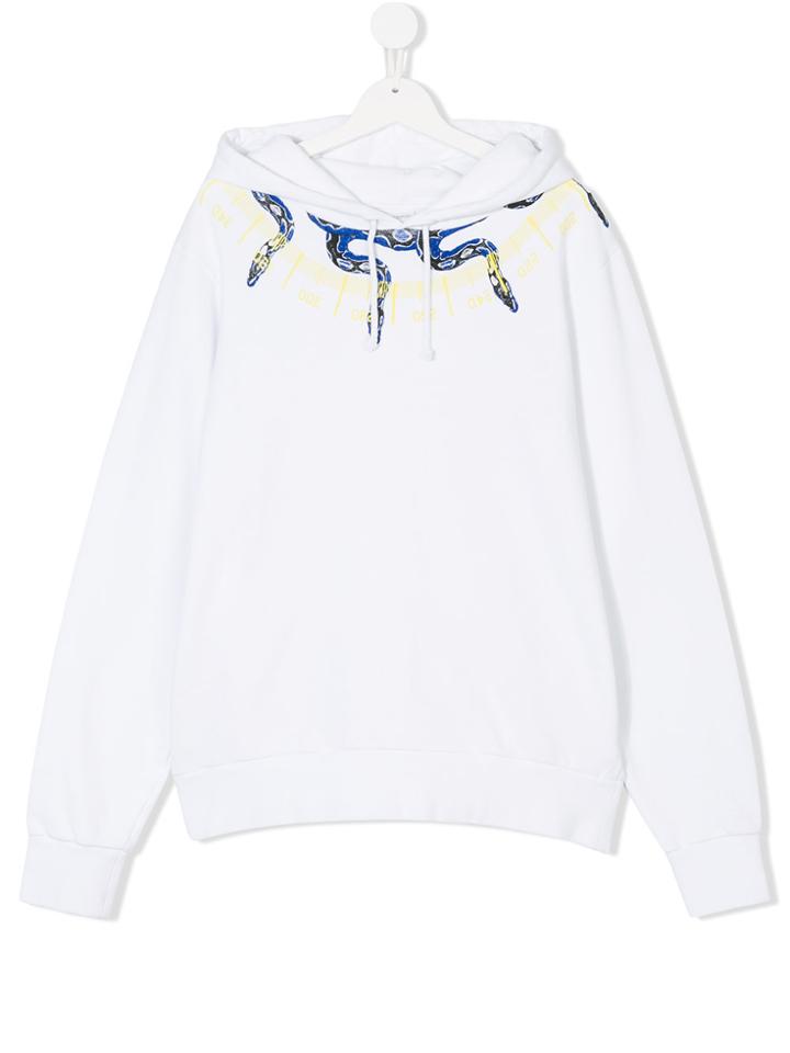 Marcelo Burlon County Of Milan Kids Snake Print Hoodie - Unavailable