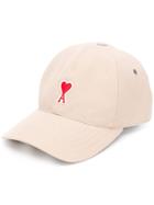 Ami Alexandre Mattiussi Baseball Cap With Ami De Coeur Patch -