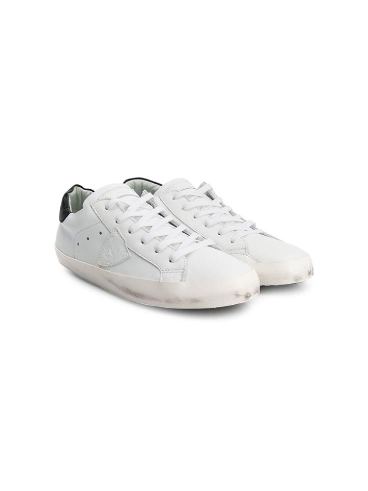 Philippe Model Kids Teen Island Sneakers - White