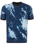 Dsquared2 - Tie-dye T-shirt - Men - Cotton/elastodiene - 48, Blue, Cotton/elastodiene