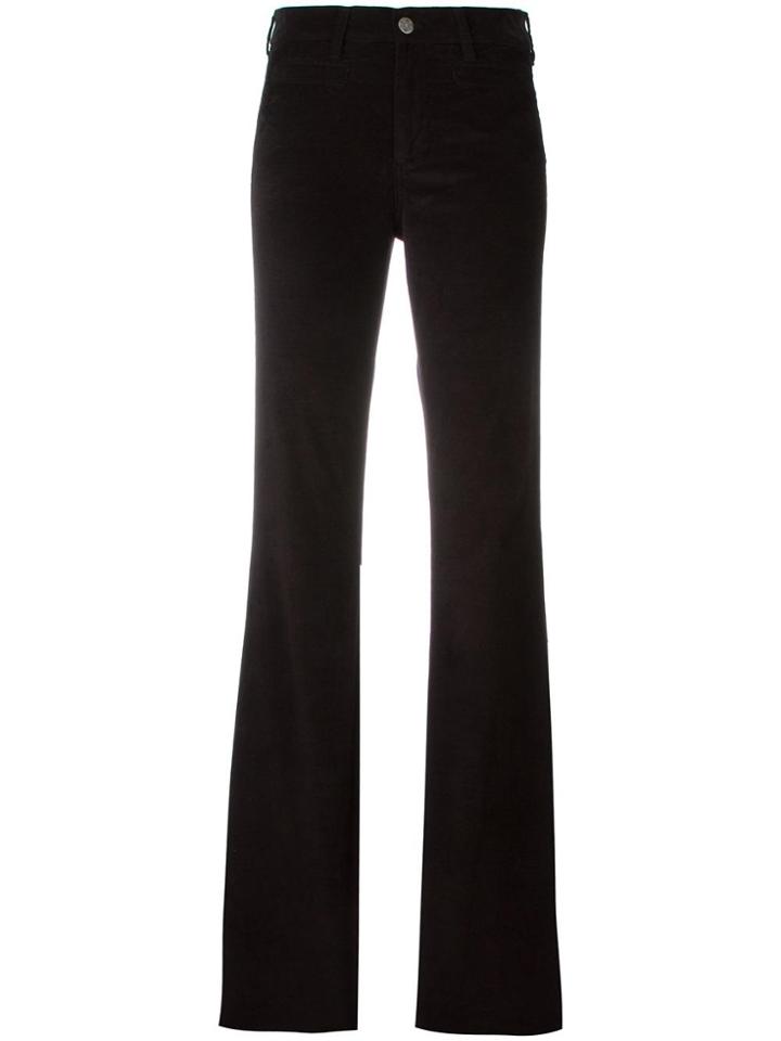 Mih Jeans Flared Trousers - Black