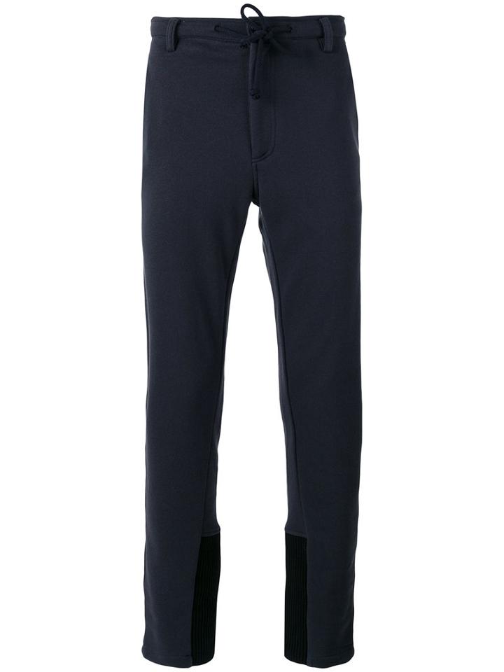 Ann Demeulemeester Grise - Panelled Detail Track Pants - Men - Cotton - L, Grey, Cotton
