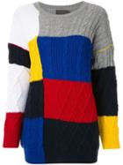 A.brand Pull Quadrados - Amarelo Curry/azul Pool/vermelho -