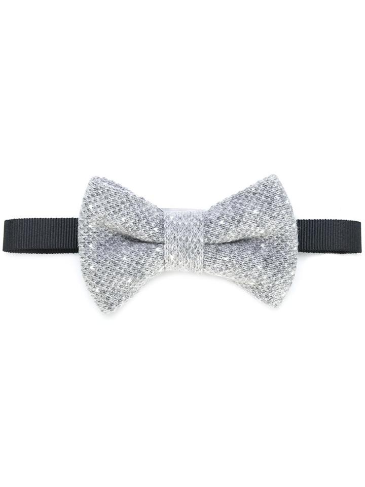 Eleventy Knitted Bow Tie